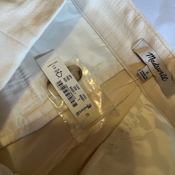 NWT Madewell size 2 The Rosedale high rise straight pant in crepe - Picture 11 of 13